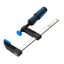 Draper F-Clamp 150mm Carbon Steel & Cast Iron Jaws With Plastic Guards 18943