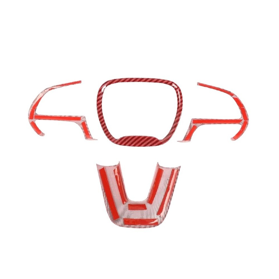 4PCS Steering Wheel Cover Trim Sticker Bezels for Dodge Durango 14-23 ...