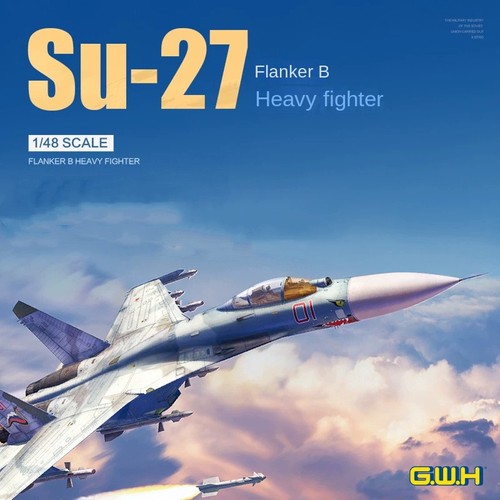 GreatWall L4824 1/48 SU-27 FLANKER B HEAVY FIGHTER kit modellino