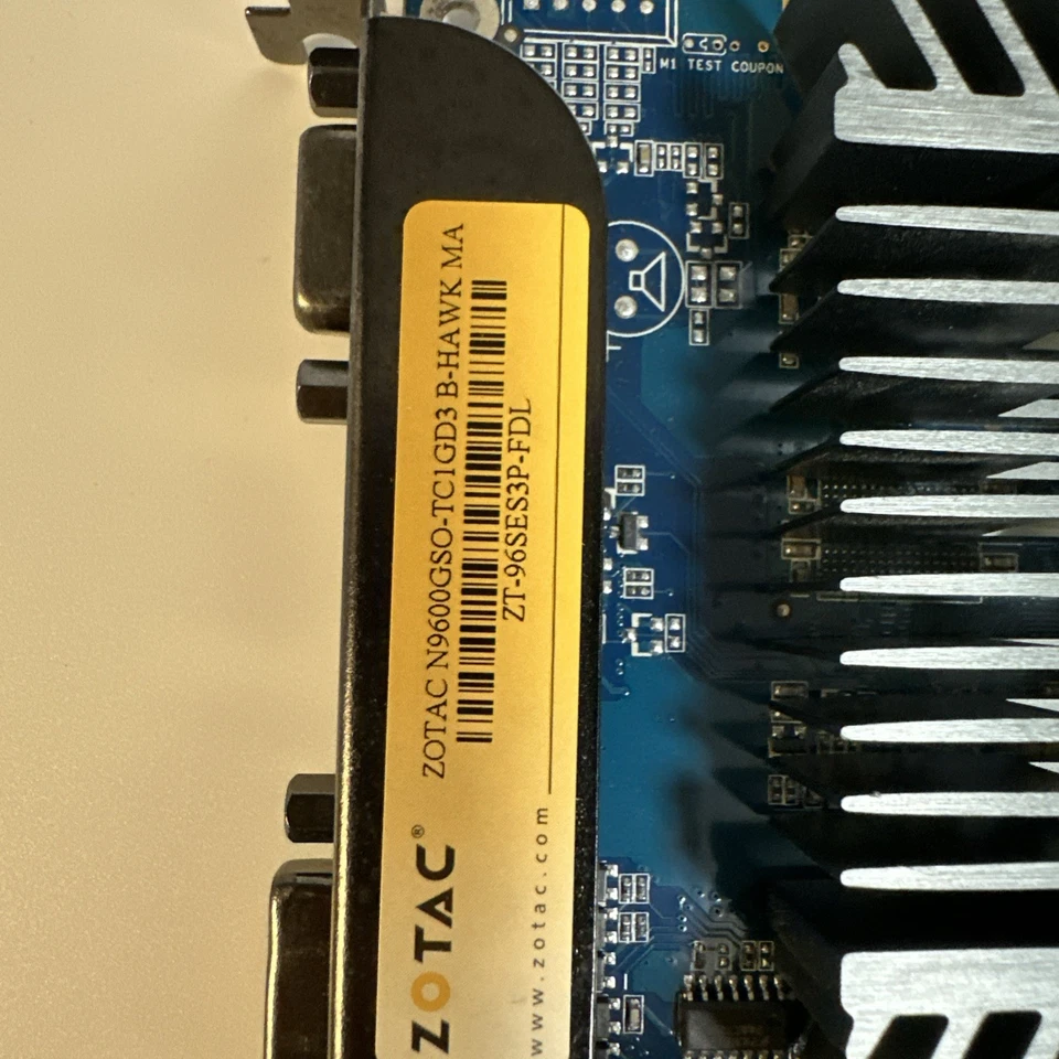 ZOTAC N9600GSO- TCIGD3  Graphics Card PC - Image 2 of 3