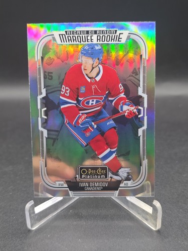 2025-26 UD O-Pee-Chee Platinum Ivan Demidov Rainbow Marquee Rookie RC