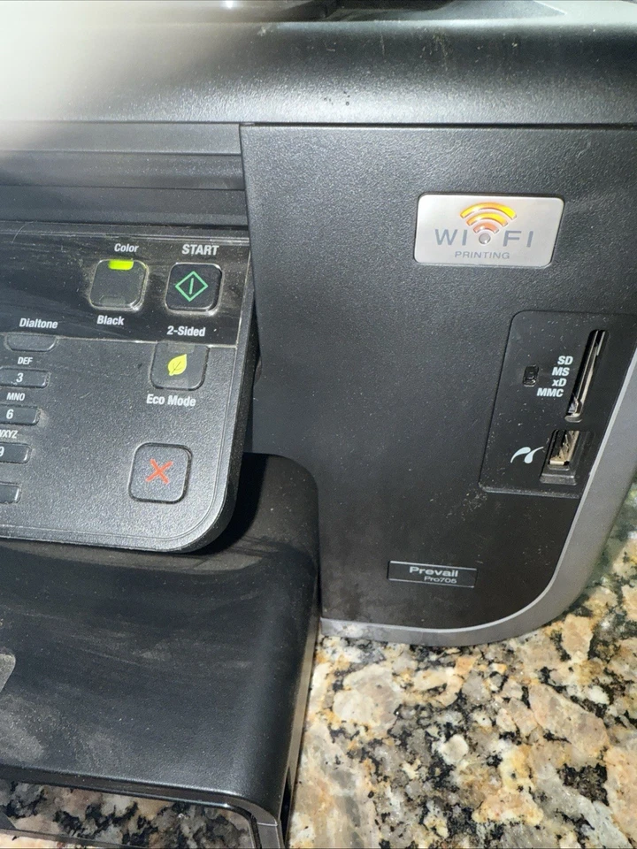 LEXMARK Prevail Pro705 Printer/Scanner/Copier/Fax Machine Tested Working EUC. - Image 4 of 4