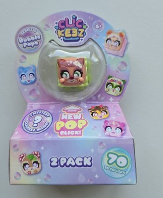  NEU  Clickeez Clickable Serie 3 Bubble Pops 2er Pack Bubble Pops Sammlerstück