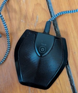 USB Boundary Video Conference Microphone - Mute Button & Braided Cable