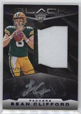 2023 Panini Black Rookie Patch Auto 9/199 Sean Clifford #210 Patch Auto 7bt