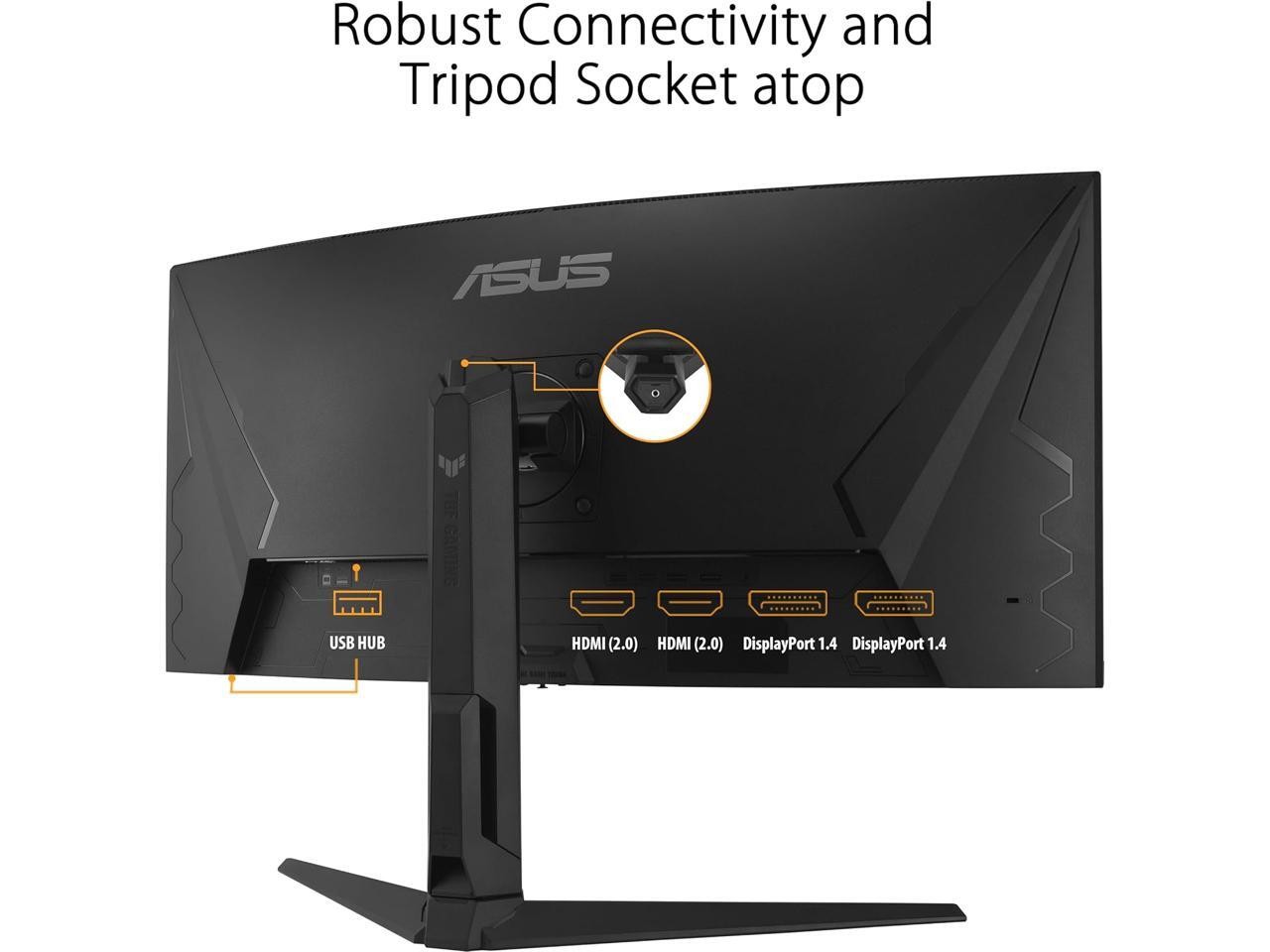 Monitor ASUS TUF Gaming 34" ultrawide QHD 2K 1440P 180Hz AMD FreeSync Premium Pro, imagen 6