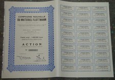 Compagnie Nouvelle du Materiel Flottmann Societe Anonyme 1951