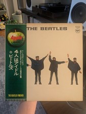 BEATLES HELP APPLE AP8151 Japan 1973 NM VINYL LP