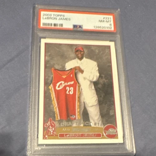 2003 Topps Lebron James PSA