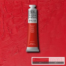 Winsor and Newton Winton Oil Colour 6.75 oz. Vermilion Hue