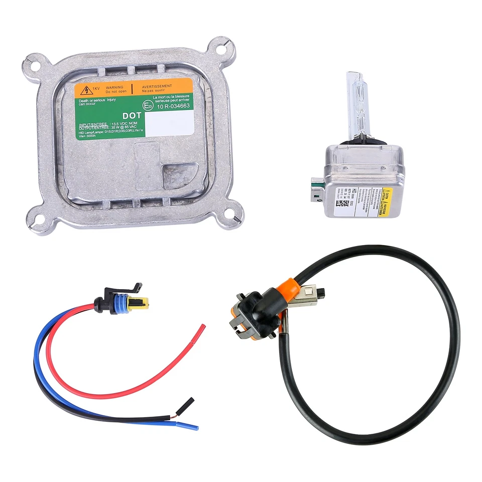 XENON HEADLIGHT LOW BEAM BALLAST KIT WITH CONNECTING WIRE D3S LIGHT BULB - Image 2 of 4