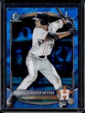 2025 Bowman Draft Sapphire Xavier Neyens Chrome 1st Prospect #BDC-2 Astros