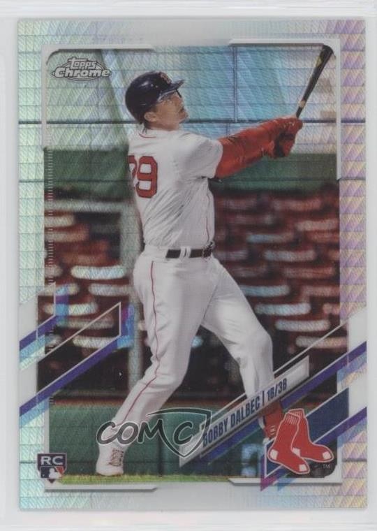 2021 Topps Chrome Prism Refractor Bobby Dalbec #151 u5u