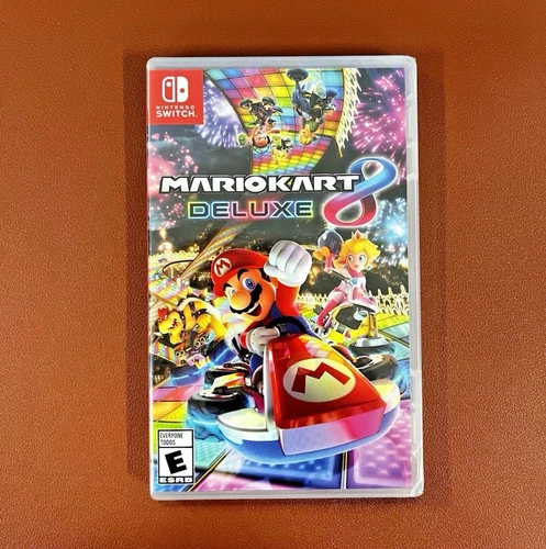 NEW Mario Kart 8 Deluxe Edition Nintendo Switch - Brand New Factory Sealed!