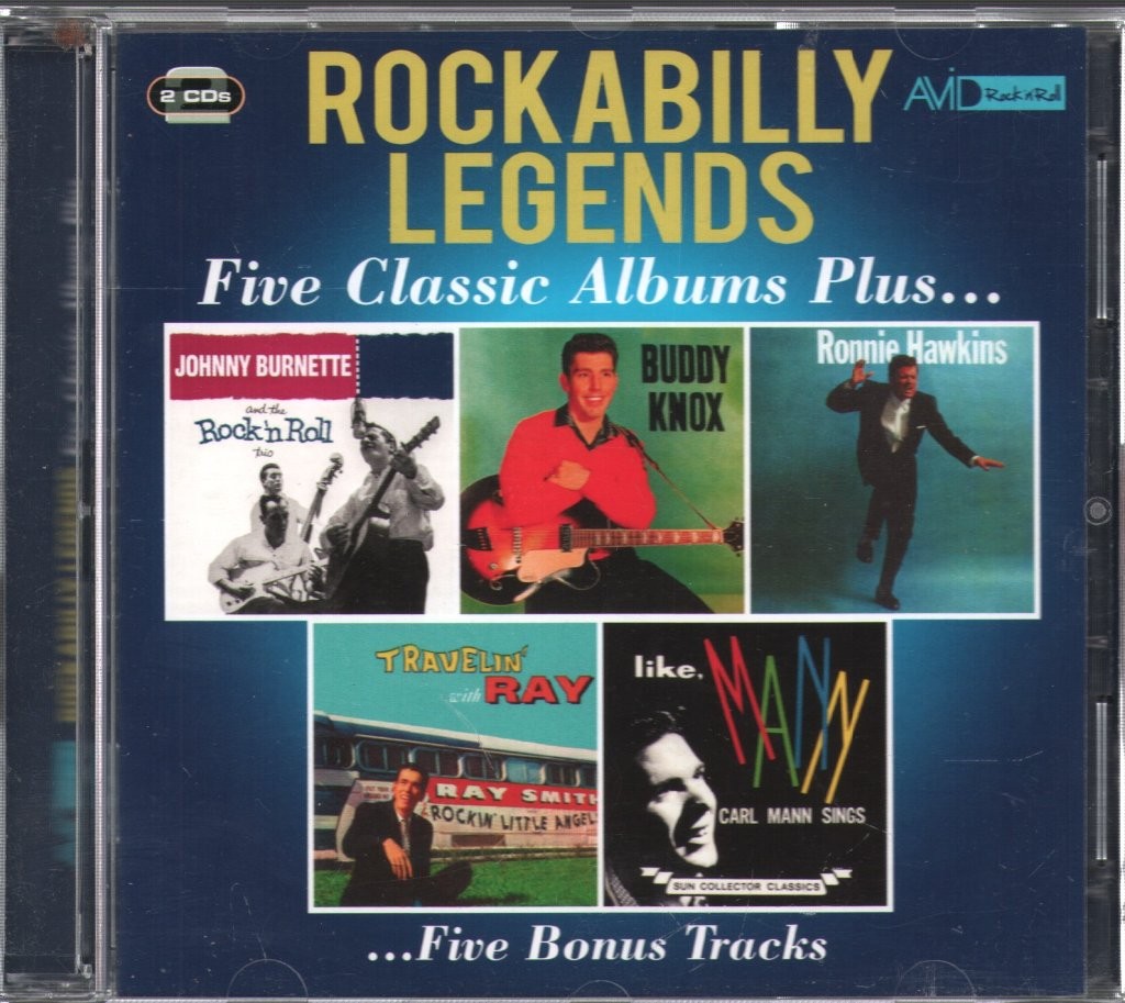 Johnny Burnette and the Rock N Roll Trio / Buddy Knox / Ronnie Hawkins