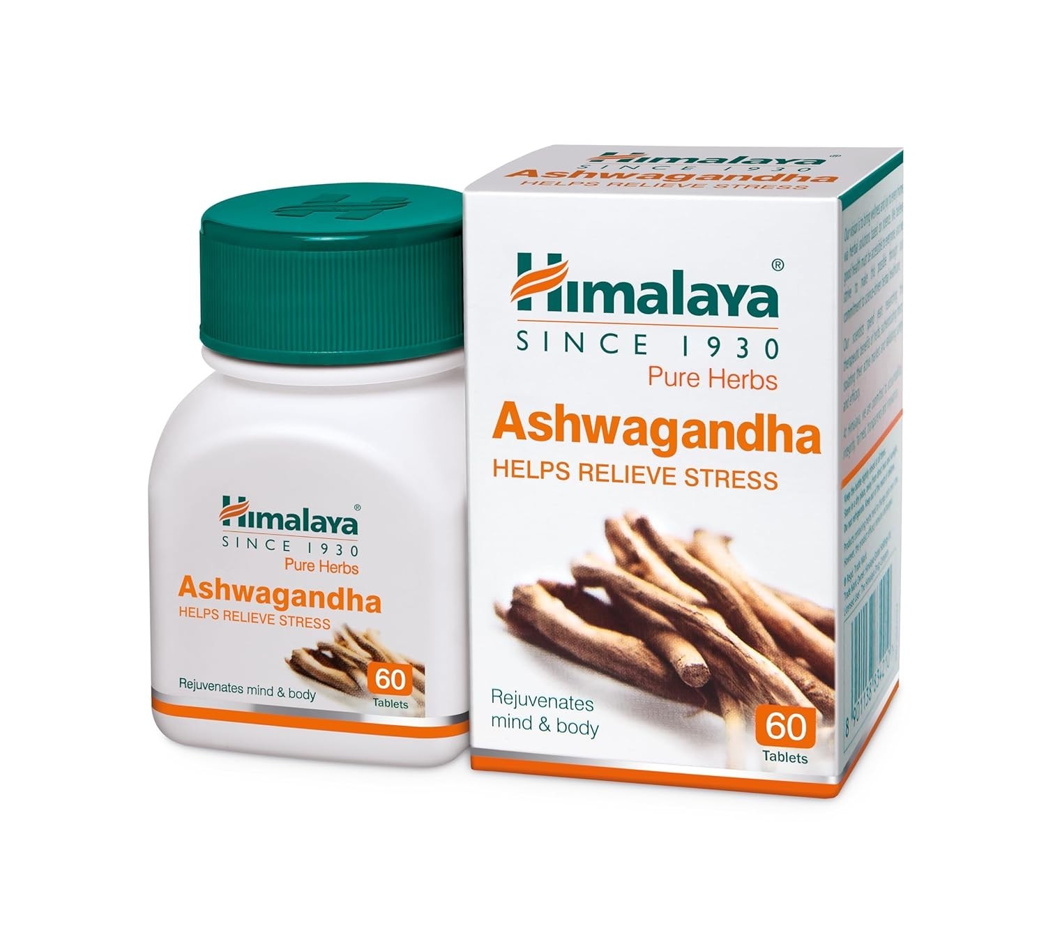 10 X Tabletas de Ashvagandha Himalaya Wellness Pure Herbs