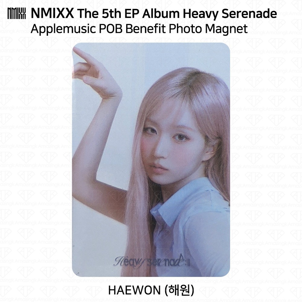 NMIXX 5th EP Album Heavy Serenade Applemusic POB Photocard | eBay