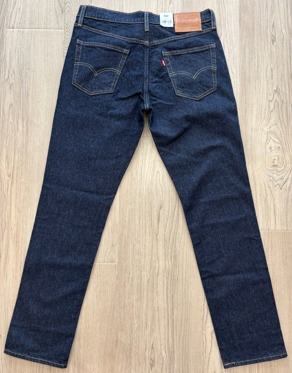 LEVI'S 511 SLIM Stretch Jeans Men's Size 33x32 Midnight Rinse Dark Wash NWT thumbnail 3