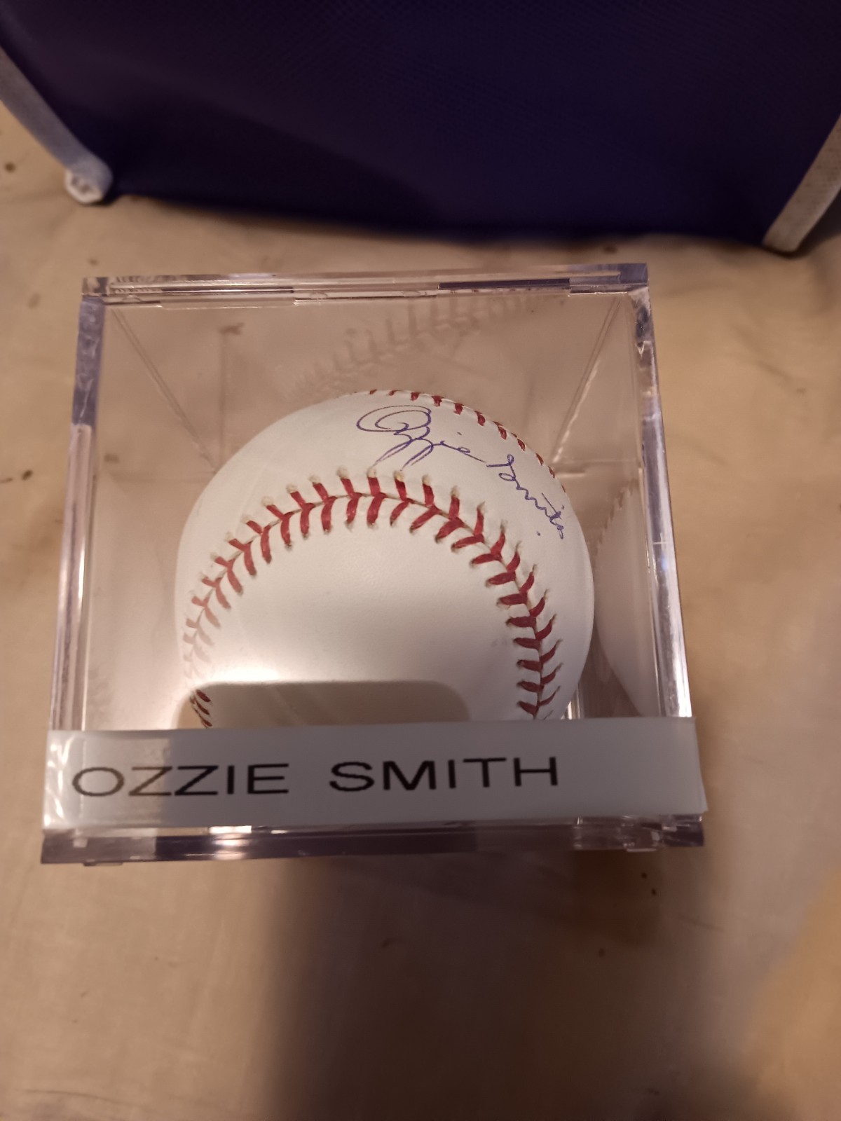 Ozzie Smith Autographed Signed St. Louis Cardinals JSA baseball 