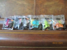 McDonald’s TROLLS 2016 Happy Meal Toy Pencil Topper Complete Set of 6 New