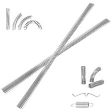 25Pcs Spring Wire Stainless Steel Music Wire 40cm/15.7inch Straight Spring St...