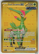 Iron Leaves ex 213/162 Near Mint Temporal Forces Pokemon 2024 on eBay