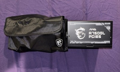MSI - MAG A750GL PCIE 5 750W ATX 3.1 Full Modular 80 Plus Gold PC Power Supply
