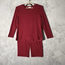 Kindred Bravely Pajama Lounge Set Nursing Maternity Waffle Knit Stretch Comfort