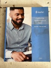 2021 - 2022 BARBRI CALIFORNIA PERFORMANCE TES...
