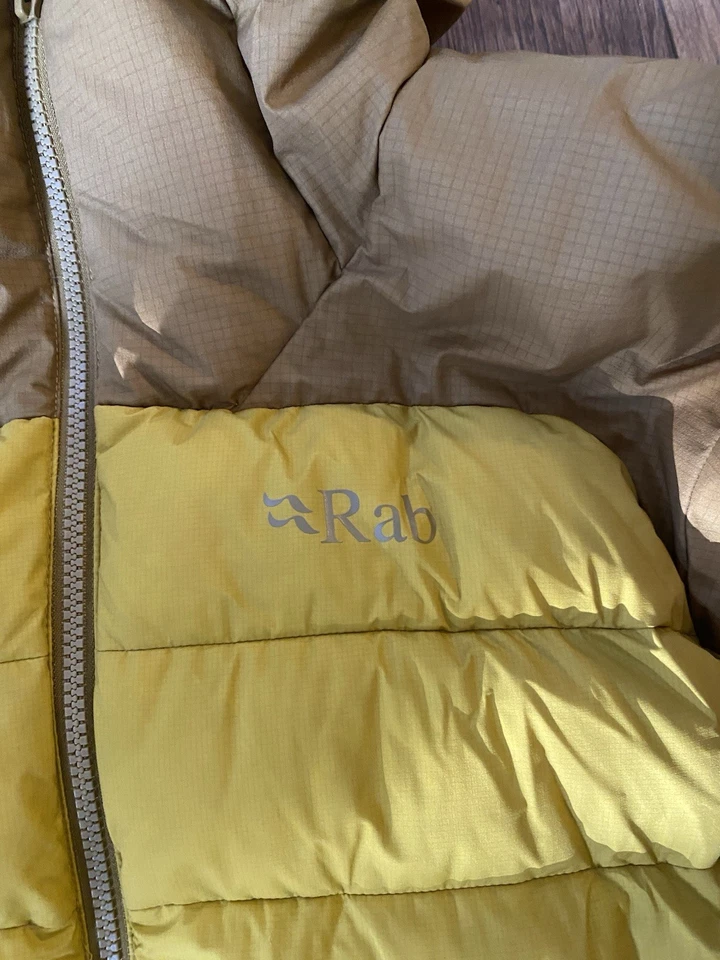 Rab Infinity Alpine Gore Tex Jacket Men’s Large Yellow - Image 4 of 4