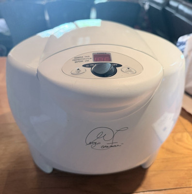 George Foreman GR26W Electric Grill w/ Timer Dial 650W 120V White