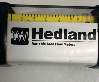 Hedland Variable Area Flow Meter H601A-005 072419 1445422