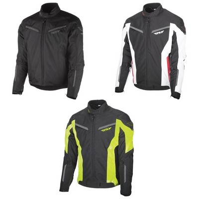 Men's Adult FLY Strata Street Motorcycle Jacket 3-In1 System w/Armor 4 Season