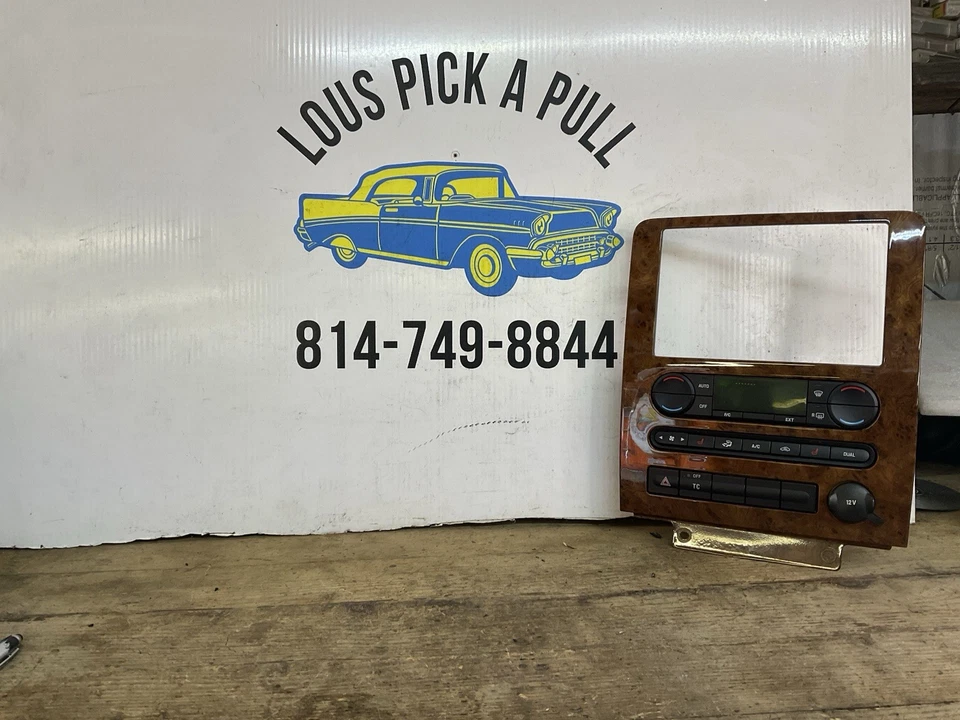 2005-2007 FORD FIVE HUNDRED HEATER CONTROL SWITCH WITH BEZEL TRIM OEM ASSEMBLY - Image 2 of 4