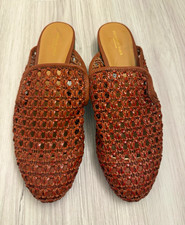 American Eagle Outfitters Women’s Brown Woven Mule. Size 9. 