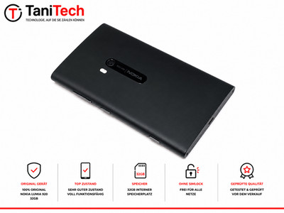 Original Nokia Lumia 920 32GB Schwarz/Black Sher Gut Zustand Ohne Simlock!