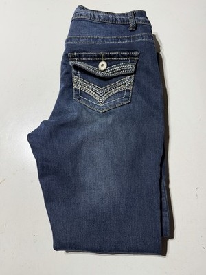 Revolt Size 8 Womens Jeans Embellished Pre Owned