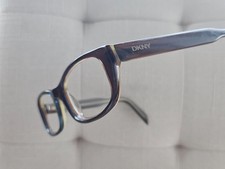 Vintage DKNY Eyeglasses Frame Brown 7804S Unisex Glasses Eye Wear Frame only