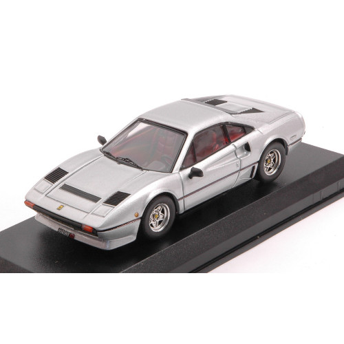 Ferrari 208 Gtb Turbo 1982 Silver 1:43 Best Model Auto Stradali -D- Neues Modell-image