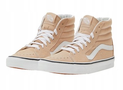 VANS SK8-Hi FRAPPE Triple Shoes True White r. 36.5 Hoch Turnschuhe Skate