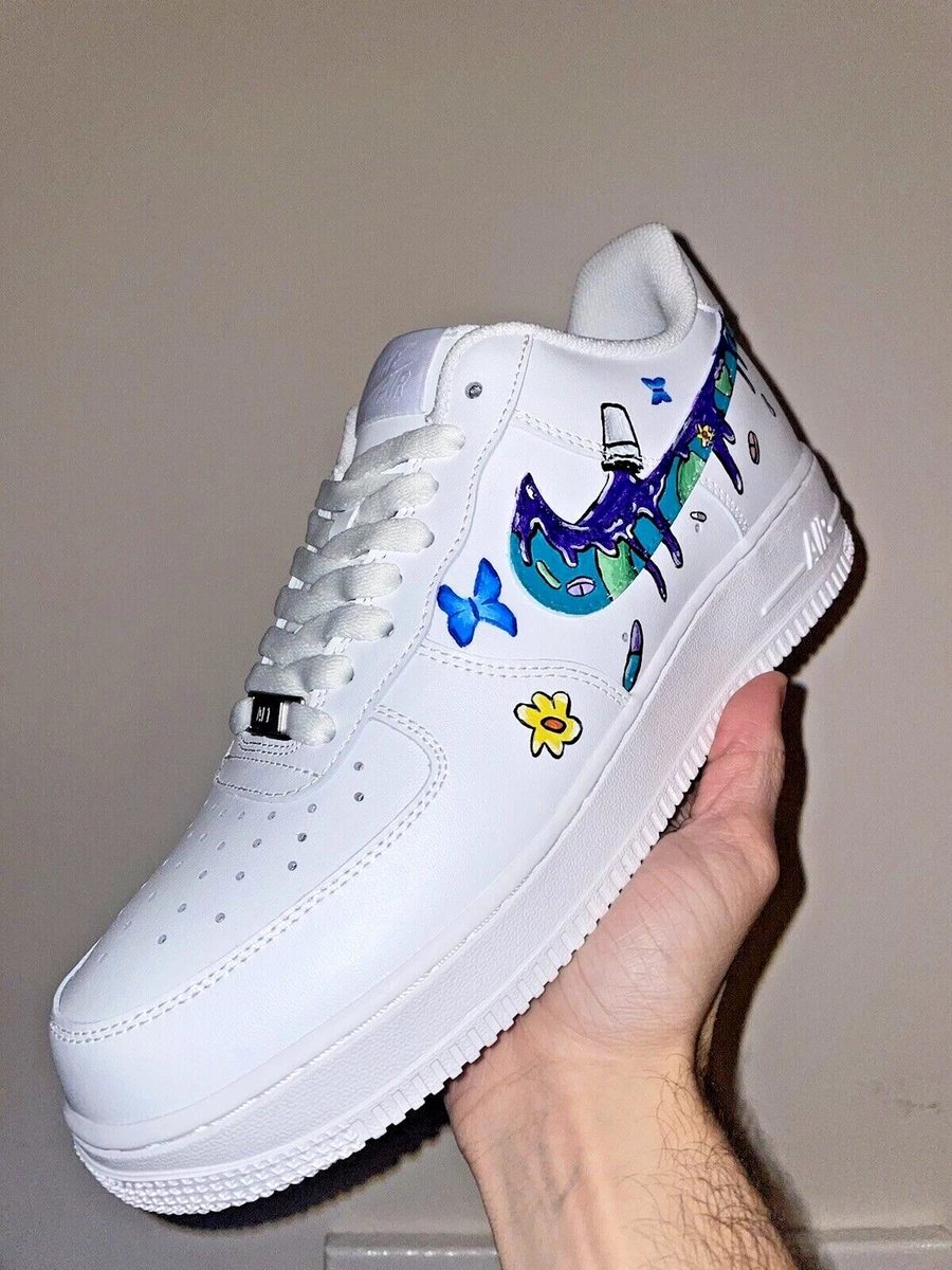 Unique Custom Louis Vuitton Air Force 1 Shoes  Hand-Painted, Long Wear,  Free Shipping Global