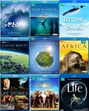 BBC David Attenborough 9-Volume Earth Collection (BLU-RAY) BRAND NEW!!!