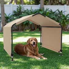 Dog Shade Shelter House Outdoor Pet Tent Canopy for Large Medium Dogs