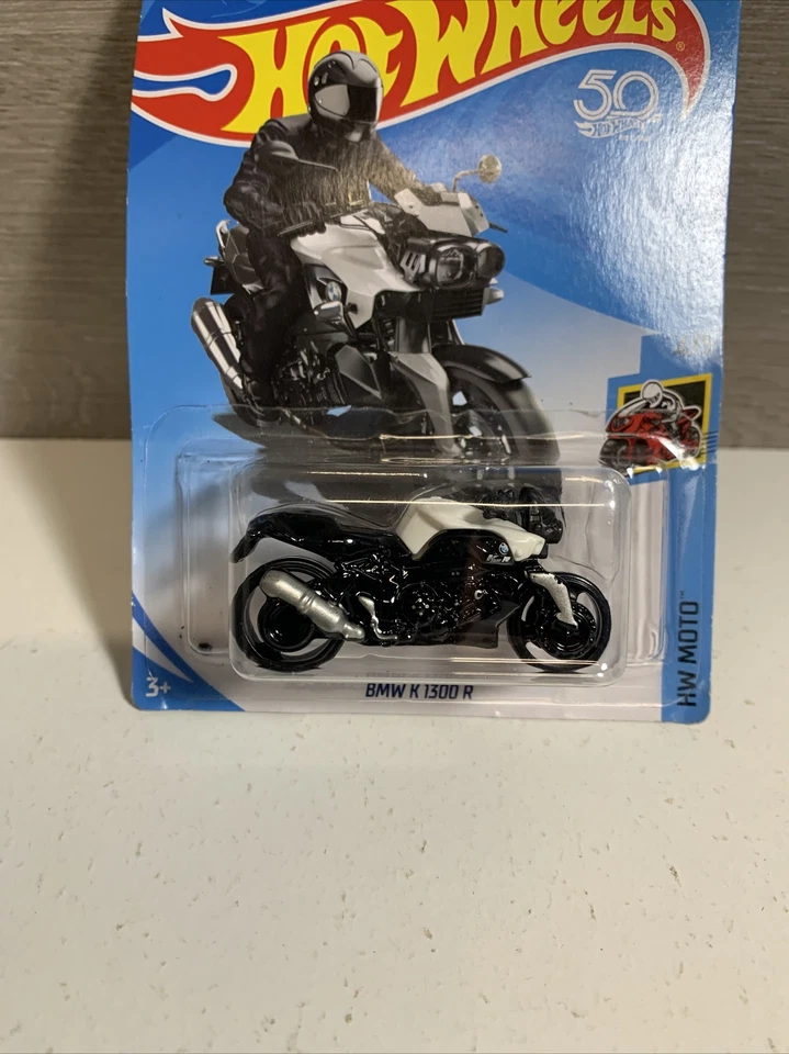 BMW K 1300 R 2018 Hot Wheels negro motocicleta HW moto coche 4/5 juego sellado de fábrica Foto 2 de 4