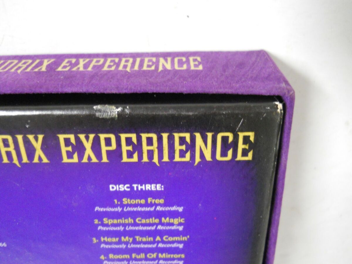 The Jimi Hendrix Experience 4 CD Box Set Purple Velvet The Jimi Hendrix Experience 4 CD Box Set Purple Velvet