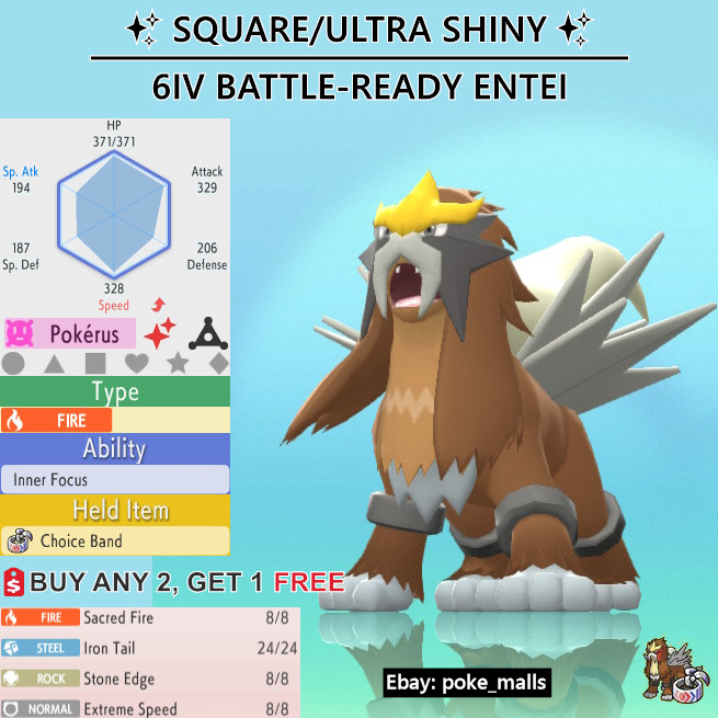 Ultra Shiny 6IV REGIGIGAS / Pokemon Sword and Shield / Sinnoh