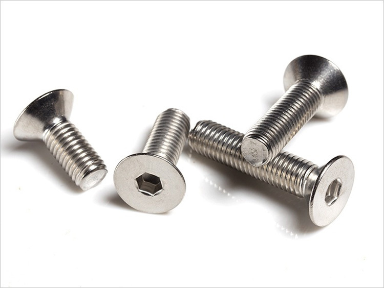 1/4-20 X 1 In. Flat Head Slotted Machine Screws - 18-8 Stainless - Foto 7