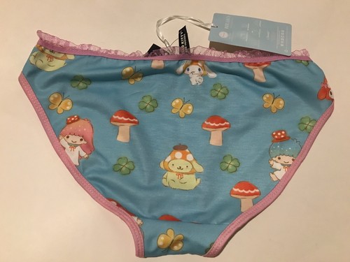 nuovo reggiseno e mutandine a fungo Hello Kitty set ufficiale Sanrio M - Foto 11 di 11