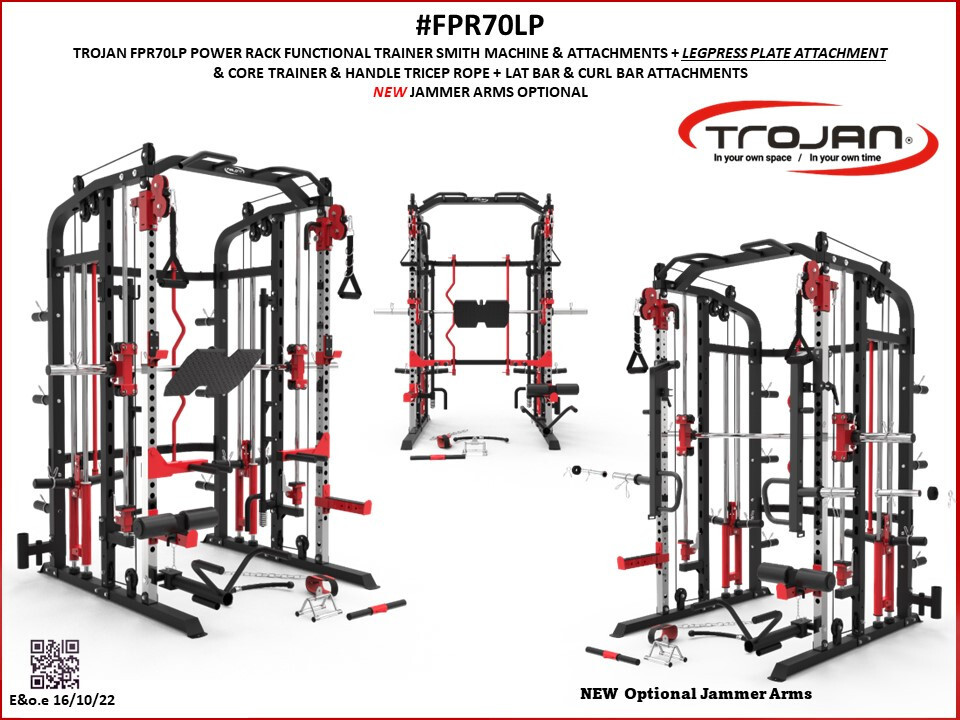 All in Trainer Power Rack Inc LegPress Attachment Smith Machine - Main Image