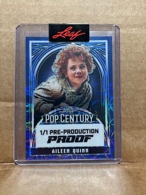 Aileen Quinn 2024 Leaf Pop Century 1/1 Pre Production Proof
